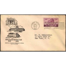 0782 P51g Arkansas Centennial Commission; First 0782 P51g Arkansas Centennial Commission; First
