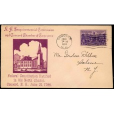 0835 P16a NH Sesquicentennial Commission - Concord Chamber of Commerce; First 0835 P16a NH Sesquicentennial Commission - Concord Chamber of Commerce; First