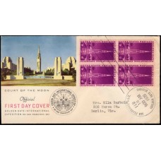 0852 P43 Golden Gate International Exposition; First 0852 P43 Golden Gate International Exposition; First