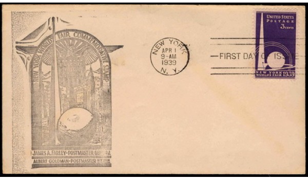 0853 P38 NY City Post Office; First