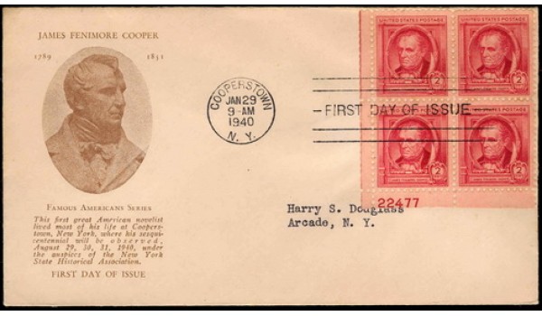 0860 M49 NY State Historical Association; First