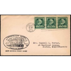 0864 M128 Maine Historical Society Cachet; First