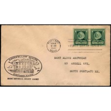 0864 M128 Maine Historical Society Cachet; First 0864 M128 Maine Historical Society Cachet; First