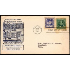 0867 P56 Association of South Jersey Stamp Clubs; First; with enclosure