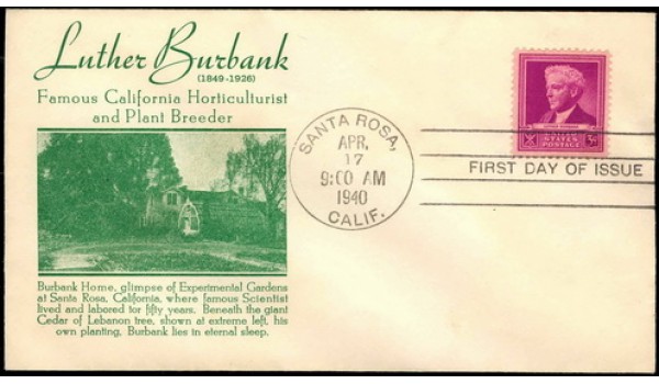 0876 M67 Sonoma County Philatelic Society; First