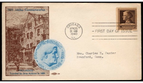 0878 M70 Hull House; First; with enclosure