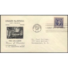 0882 M78 MacDowell Association; First; with enclosure 0882 M78 MacDowell Association; First; with enclosure