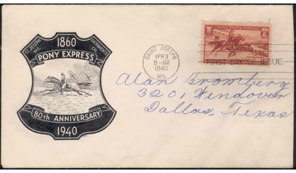 0894 M6 American Philatelic Line; First