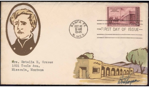 0944 M49 Los Alamos Stamp Company; First