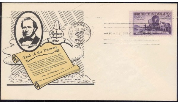 0950 M28 Utah Philatelic Society; First