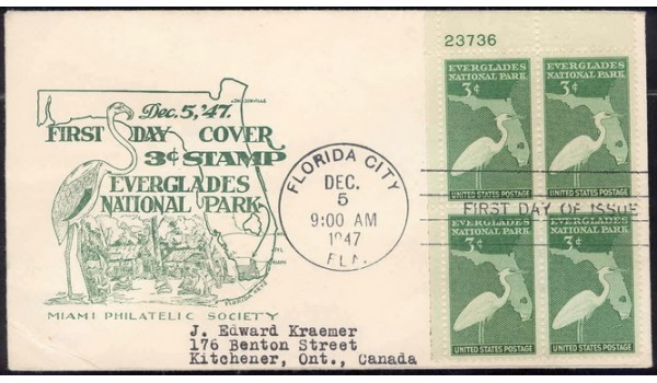 0952 M11 Miami Philatelic Society; First