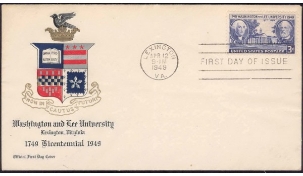 0982 M23 Washington & Lee University Bicentennial Committee; First