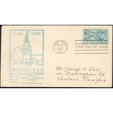 0984 NIM Annapolis Tercentenary Committee & Annapolis Stamp Club; First