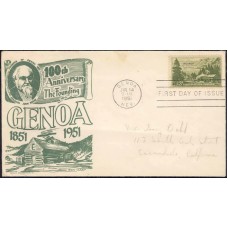 0999 M38 Genoa Town Board; First 0999 M38 Genoa Town Board; First