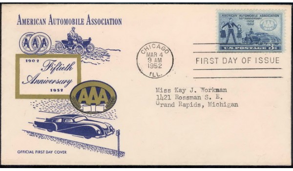 1007 M38 American Automobile Association; First