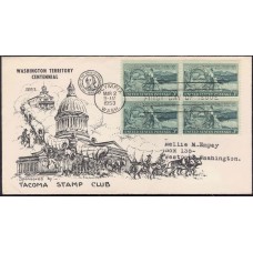 1019 M29 Tacoma Stamp Club; First 1019 M29 Tacoma Stamp Club; First