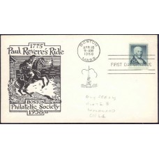 1048 NIM Boston Philatelic Society; First 1048 NIM Boston Philatelic Society; First