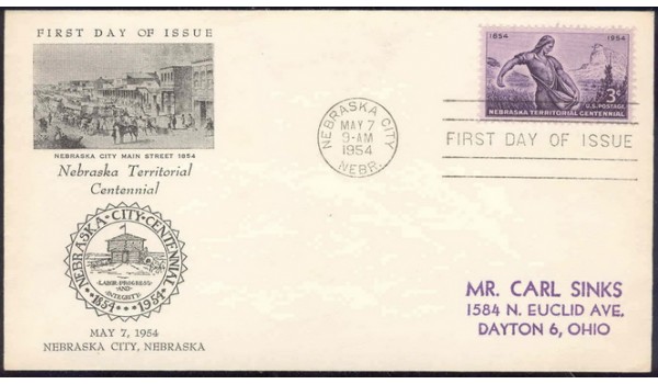 1060 M33 Nebraska City Centennial Association; First