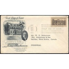 1081 M11 James Buchanan Foundation; First 1081 M11 James Buchanan Foundation; First