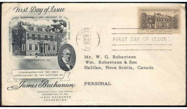 1081 M11 James Buchanan Foundation; First