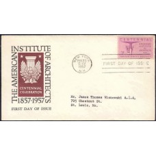 1089 M25 American Institute of Architects; First; with enclosure 1089 M25 American Institute of Architects; First; with enclosure