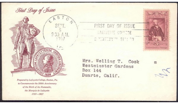 1097 M29 Lafayette Alumni Association; First