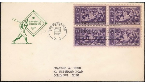 0855 P35a Farnam, WITHOUT First Day Cover