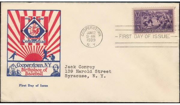 0855 P60a Cooperstown Centennial Committee; First