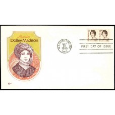 1822 Cover Craft Cachets, Dolley Madison 1822 Cover Craft Cachets, Dolley Madison