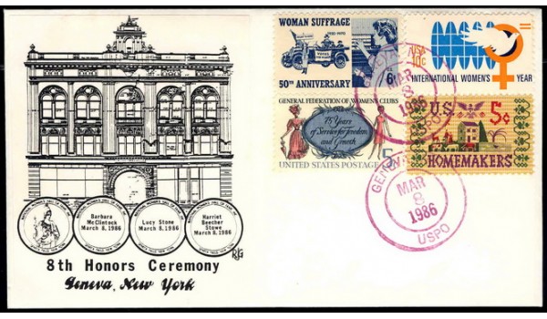 1986.03.08 National Women's Hall of Fame 8th Annual Honors Ceremony