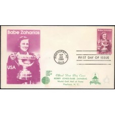 1932 Babe Zaharias, Worlf Golf Hall of Fame, FIRST, with Pinehurst logo