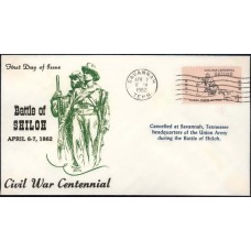 1179 M17 Centennial Covers; thm; UO Savannah, TN 11am MC; Shiloh Civil War