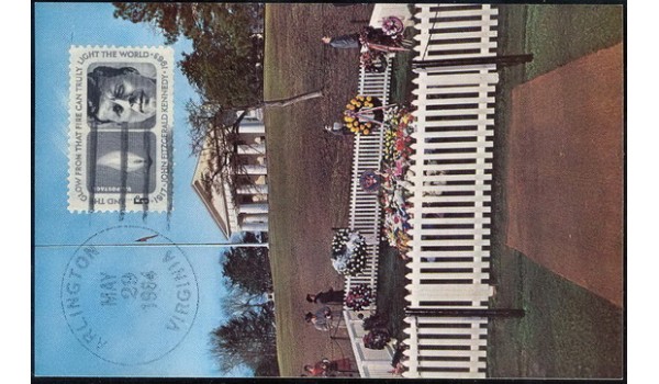 1246 Prince Lithograph Company; PPC; UO Arlington, VA KHC4; JFK Kennedy