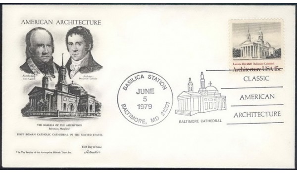 1780 Artmaster; UO Baltimore, MD Basilica Station PHC; with enclosure; Architecture