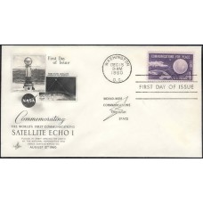 1173 Artcraft; Satellite Echo I; NASA Space