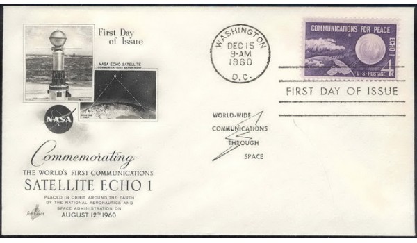 1173 Artcraft; Satellite Echo I; NASA Space