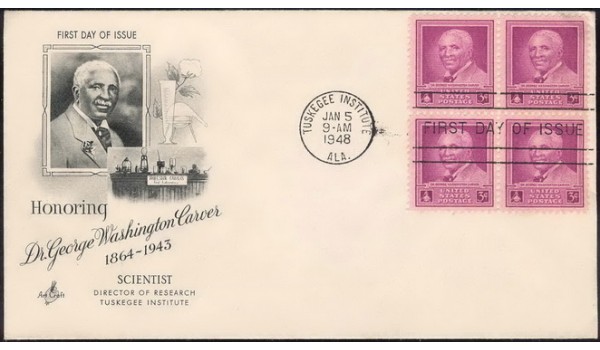 0953 Artcraft; Tuskegee Institute, AL; Science Carver