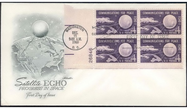 1173 Artmaster; Satellite ECHO I; PB4 #26846 LL; NASA Space