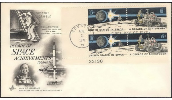 1435a Artcraft; Houston, TX; PB4 #33138 LL; NASA Space