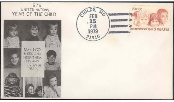 1772 RE Covers; UO Childs, MD KHC4 PM; Year of The Child