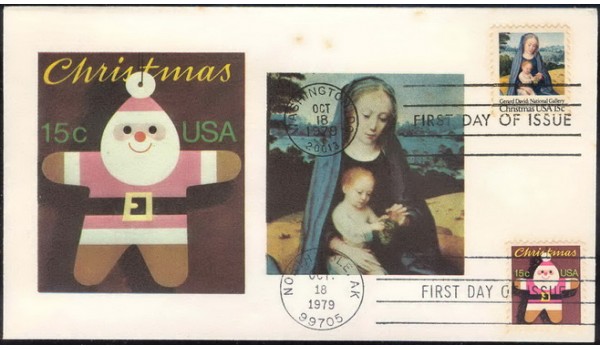 1800a Andrews; Dual FDOI; Christmas; 3 spots at top