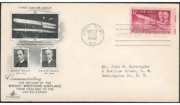 C045 Artcraft; Kitty Hawk, NC; Wright Brothers