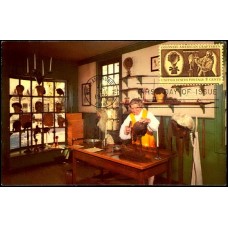 1458 H. S. Crockers Company; PPC; Colonial American Craftsmen - Wigmaker 1458 H. S. Crockers Company; PPC; Colonial American Craftsmen - Wigmaker