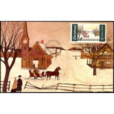 1384 NIM CurrteichColor; PPC; Winter Sunday in Norway, ME 1384 NIM CurrteichColor; PPC; Winter Sunday in Norway, ME