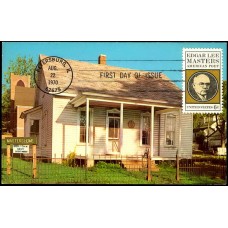 1405 CurrteichColor; PPC; Poet Edgar Lee Masters Memorial Home, Petersburg, IL 1405 CurrteichColor; PPC; Poet Edgar Lee Masters Memorial Home, Petersburg, IL