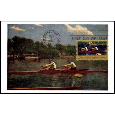 1335 NIM National Gallery of Art; PPC; The Biglen Brothers Racing, by Eakins