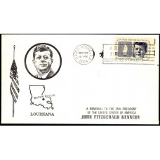 1246 Billerth; First; UO Baton Rouge, LA; SMC AM; JFK Kennedy; Cancel is readable
