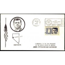 1246 Billerth; First; UO Carson City, NV; SMC PM; JFK Kennedy; Cancel is readable