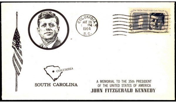 1246 Billerth; First; UO Columbia, SC; MC PM; JFK Kennedy