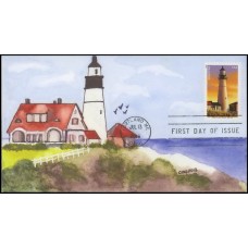 #4791 cagarts; C1; New England Lighthouses - Portland Head Light, Maine